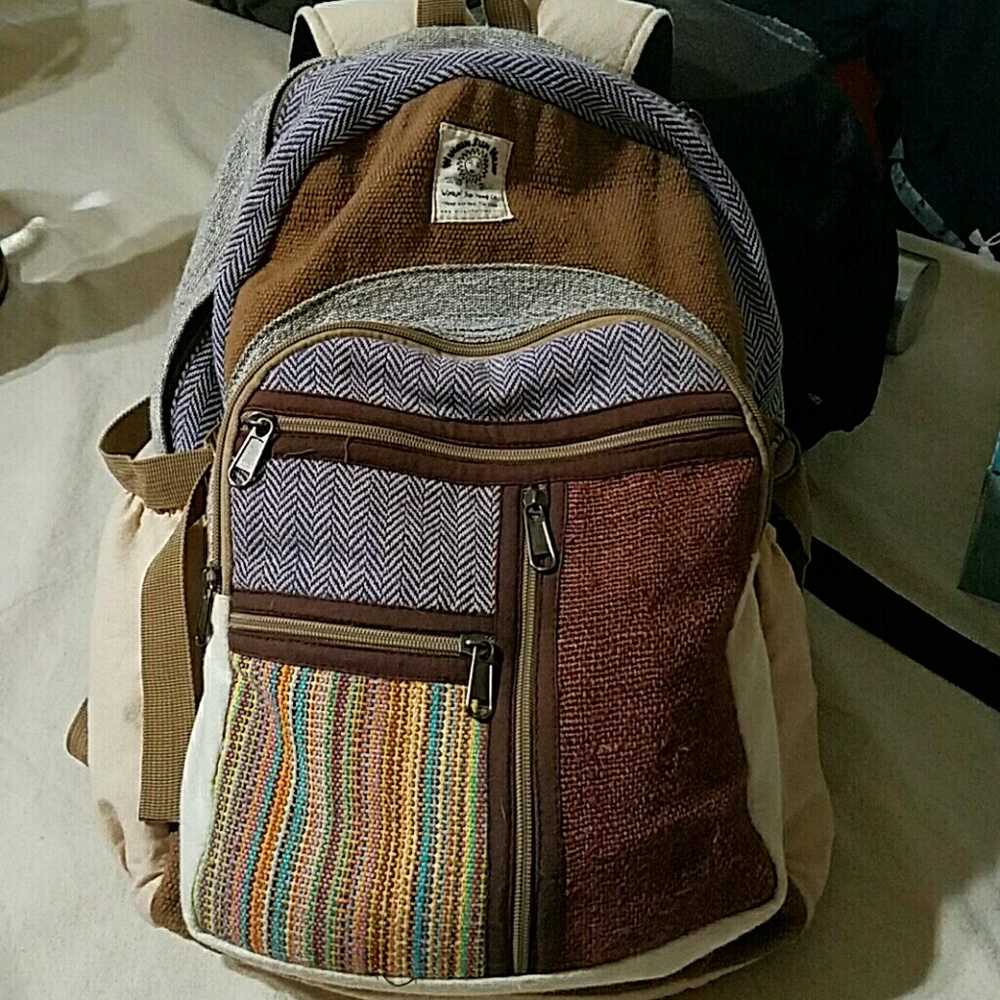 Hemp backpack